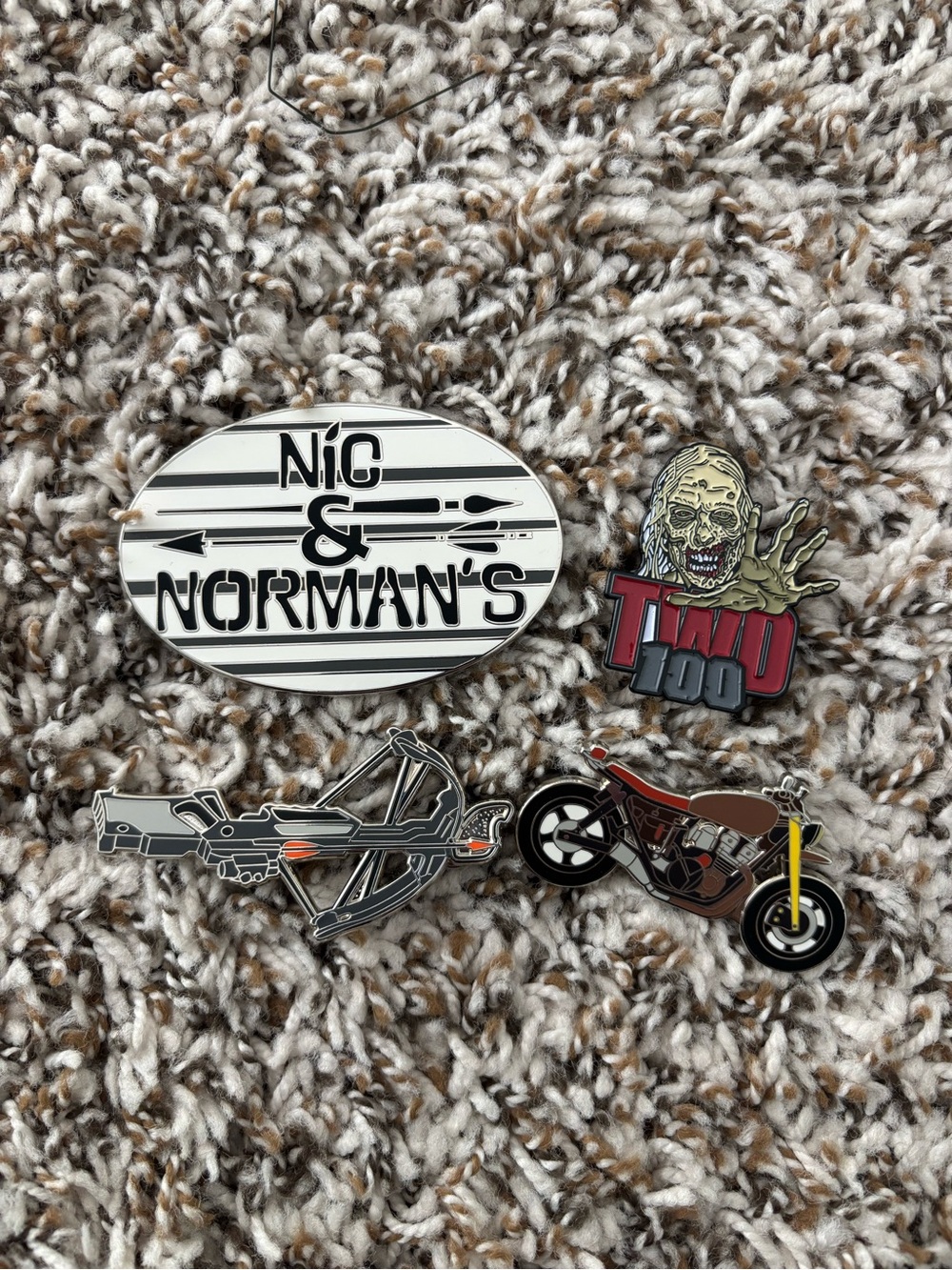 The Walking Dead Pin assortment